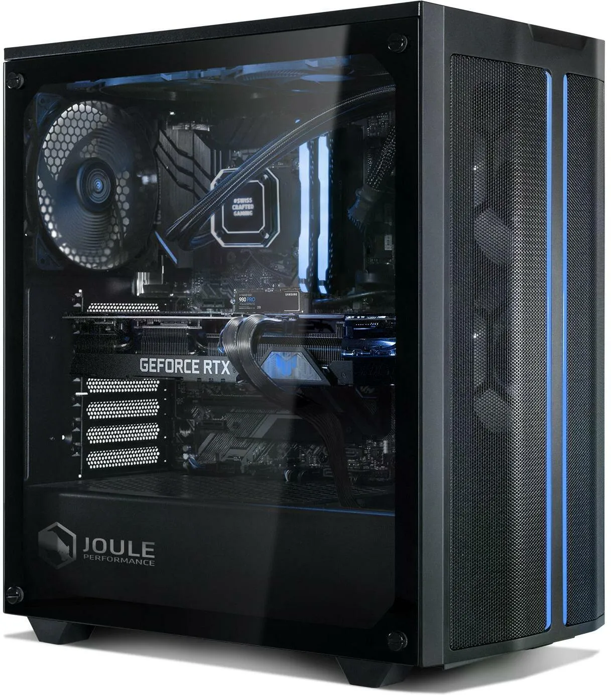 Joule Performance High End Gaming PC L1127261 (Intel Core i9-14900K, 32 GB, 2000 GB, HDD, SSD, GeForce RTX 4080), PC, Schwarz