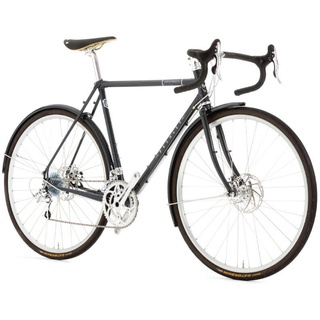 28"Zoll PASHLEY Rennrad - "Pathfinder Tour" graphite-grey, H56, 20 Gang