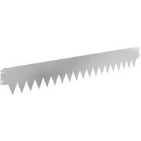 vidaXL Raseneinfassung 103 x 15 cm 20 Stück Silber