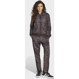 adidas Essentials 3-Streifen Animal AOP Trainingsanzug Braun M