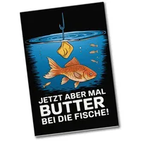 Speecheese Butter bei die Fische Souvenir Souvenir Magnet Witziges