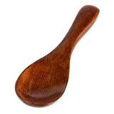 APS 87027 Löffel, Holzöffel, Holz (Nanmu), Länge 10 cm, Löffelmaß 3,5 x 3 cm
