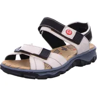 Rieker Sandale, Sommerschuh, Outdoorschuh, Keilabsatz, in Trekking-Optik Rieker hellbeige