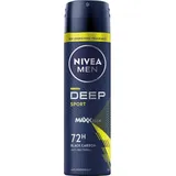 NIVEA POLSKA S.A. NIVEA MEN Herren Antitranspirant Spray DEEP SPORT, 150 ml