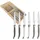 Lou Laguiole Tradition Steakmesser Set 6-tlg. Beige