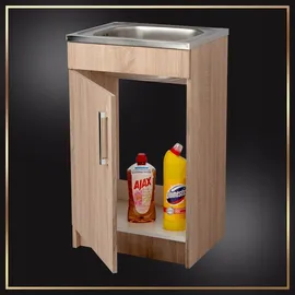 stamar Unterschrank Spülenschrank 50 x 40 x 0 cm Braun