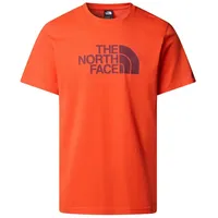 The North Face Men’s S/S Easy Tee T-Shirt Herren Crimson ORANGE/Alpine P Größe S