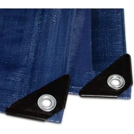 Floordirekt Abdeckplane 6 x 8 m Blau