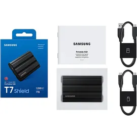 Samsung Portable SSD T7 Shield 1 TB USB 3.2 schwarz