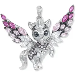 Seinerzeit SZA-3990-451 Silber-Anhänger Harmony Einhorn