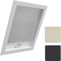 Woltu Thermorollo Dachfenster 48 x 93 cm grau