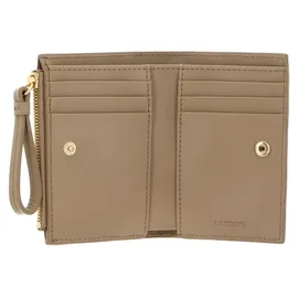 Lacoste Crocodelle Geldbörse 6cc 12 cm braun