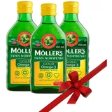 Mollers Tran Omega-3 600 IU with Vitamin D3 Zitrone 250 ml