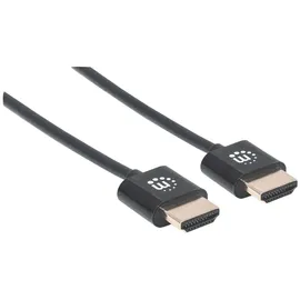 Manhattan HDMI Anschlusskabel HDMI-A Stecker, HDMI-A Stecker 0.50 m