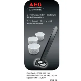 AEG FWF02 Frischwasserfilter 3 St. + Spezialhalter