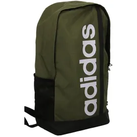 adidas Essentials Linear Rucksack Olive Strata / Black / White