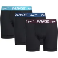 Nike Underwear Boxer »BOXER BRIEF 3PK« Packung, 3er, 3 Stk. mit NIKE Logo-Elastikbund