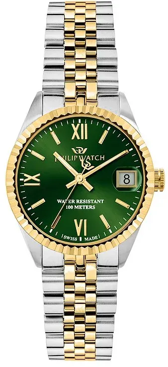 Philip Watch Damenuhr Caribe Urban R8253597656 - bicolor