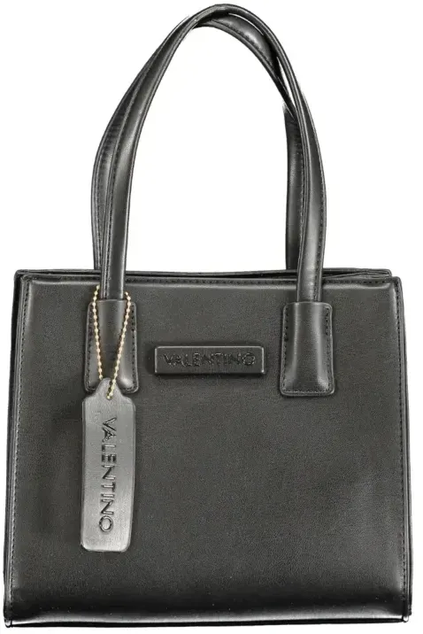 VALENTINO BAGS VBS7R502 KENSINGTON RE_NENERO - Exklusive Handtasche mit Doppelgriff, abnehmbarem Schultergurt & Smartphone-Fach, Größe UNI