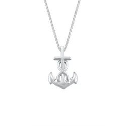 Elli Anker Infinity Liebe Kreuz 925 Silber Ketten   Damen 