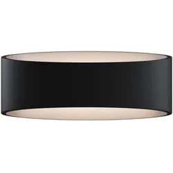 Wandlampe Wandleuchte Flurlampe Up Down Beleuchtung Metall schwarz warmweiß LED