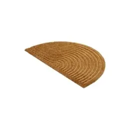 ASTRA Coco Shape Türmatte, antibakteriell, ca. 45 × 75 cm  D.007 C.000 , Form: Halbkreis Bogen