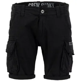 Alpha Industries Crew Kurze Hose Black 33