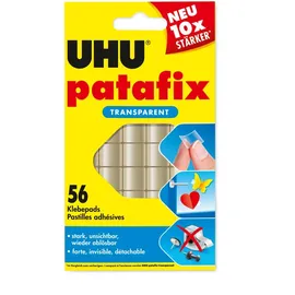 UHU Klebepad patafix 1,2 x 1,2 cm 56 Stück