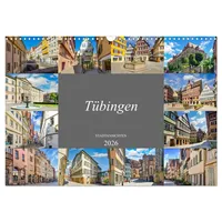 Calvendo Tübingen Stadtansichten (Wandkalender 2026 DIN A3 quer), CALVENDO