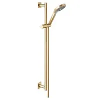 Keuco IXMO Brause-Set 59587250802 messing gebürstet, Rosetten eckig, 3