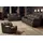 Cotta Polstergarnitur COTTA "Casino, Sofa Set, 3-2-1 Sitzer, Wohnzimmer Garnitur", braun, H:88cm T:92cm, Sitzmöbel-Sets, Sessel, 2-Sitzer, 2,5-Sitzer, hohe Rückenlehne