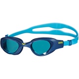 arena The One Junior Kinderschwimmbrille, Schwimmbrille mit Großen Gläsern, Anti-Beschlag und UV-Schutz, Selbstjustierender Nasensteg, Orbit-Proof-Dichtungen