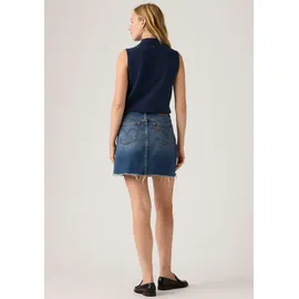Levi's Jeansrock "DECONSTRUCTED SKIRT H1'26", Damen, Gr. 27, free lunch skirt, Web, Obermaterial: 100% Baumwolle, unifarben, regular fit ca. Mitte Oberschenkel, Röcke Jeansrock, im Five-Pocket Style