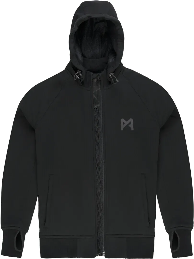 Pando Moto Phantom Moto Hoodie, zwart, XL Voorman