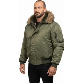 Sturm Bundeswehr und Freizeitshop US N2B Fliegerjacke oliv, XL - Grün - XL