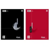 Ursus Collegeblock 2in1, A4, 80 Blatt liniert/kariert