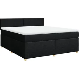 vidaXL Boxspringbett 180 x 200 cm Schwarz