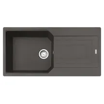 Franke Urban UBG 611-100 links Einbauspüle schiefergrau Handbetätigung 1000 x 500 mm