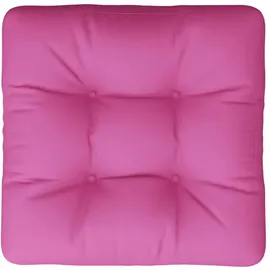 vidaXL Palettenkissen 50 x 50 x 12 cm rosa 1 St.