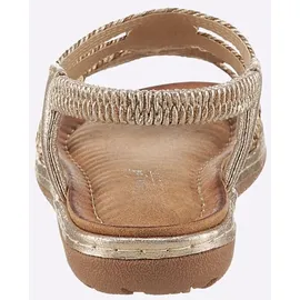 Andrea Conti Sandale Damen Gold 42
