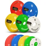 HQ Germany® Fractional Plates Set 15kg [±10g] - Hantelscheiben 50mm