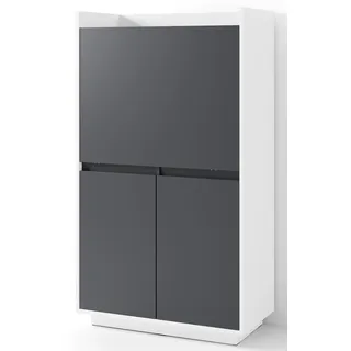 byLIVING »Hannes«, platzsparende Arbeitslösung mit viel Stauraum, Breite 80 cm