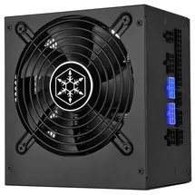 Silverstone SST-ST75F-PT v1.1 750W 80 Plus Platinum ATX flüsterleises PC-Netzteil mit 120 mm-Lüfter, 100% modular