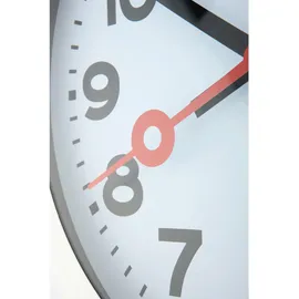 Nextime Wanduhr Station 35,00 cm 3999AR weiß