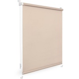 Lichtblick Thermo-Rollo / Verdunkelungsrollo Klemmfix 70 x 150 cm creme