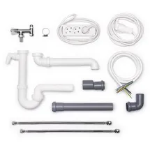 Naber Siphon Montage-Set 4, 12-teilig 1051064