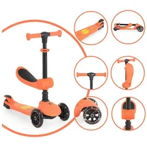 Moni Kinderroller 2 in 1 Orange
