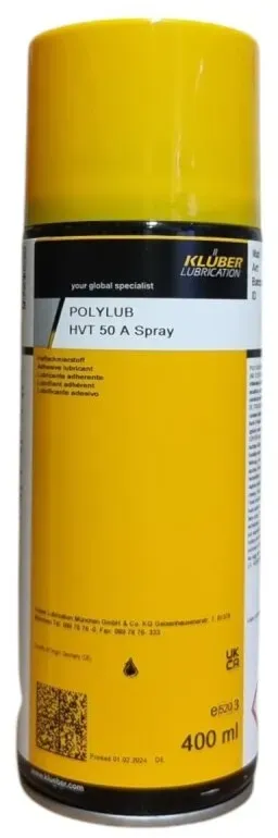 Klüber POLYLUB HVT 50 A Spray, 400ml Spraydose