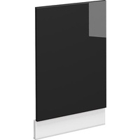 Vicco Geschirrspülerblende Geschirrspülfront Küchenmöbel Fame-Line Weiß Schwarz 45 cm