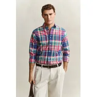 GANT Langarmhemd kariert Rose Red L